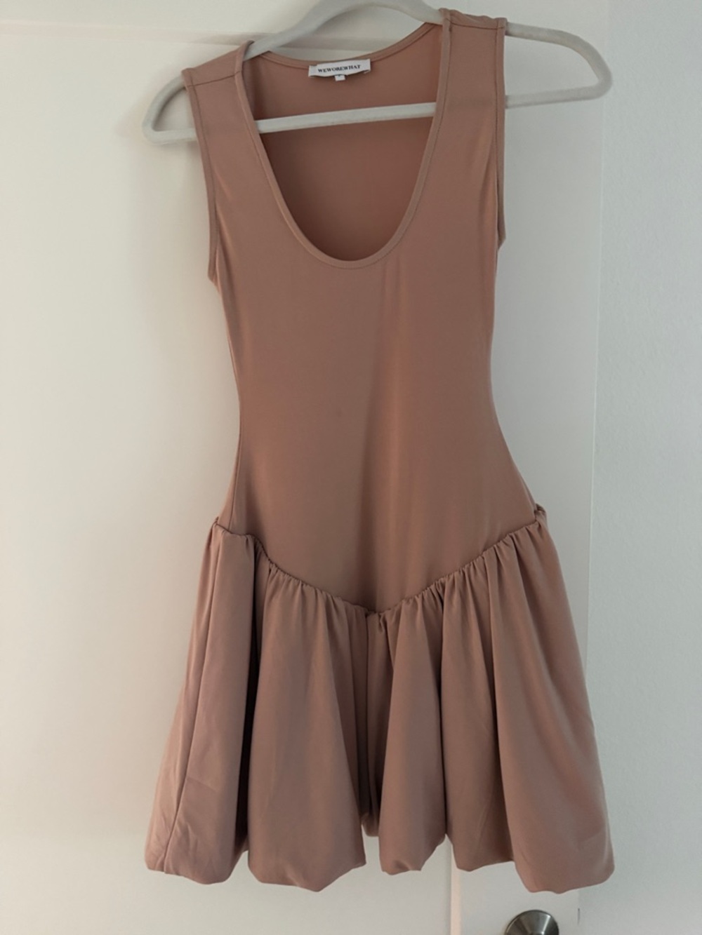 WeWoreWhat Sleeveless Mini Dress in Mauve Pink